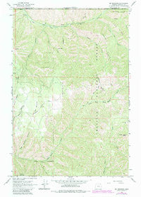 Big Meadows Oregon Historical topographic map, 1:24000 scale, 7.5 X 7.5 Minute, Year 1963