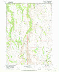 Big Pasture Creek Oregon Historical topographic map, 1:24000 scale, 7.5 X 7.5 Minute, Year 1968