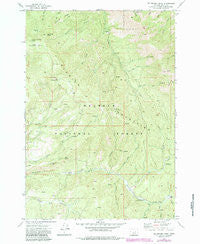 Big Weasel Sprs Oregon Historical topographic map, 1:24000 scale, 7.5 X 7.5 Minute, Year 1972
