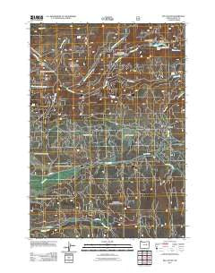 Big Canyon Oregon Historical topographic map, 1:24000 scale, 7.5 X 7.5 Minute, Year 2011