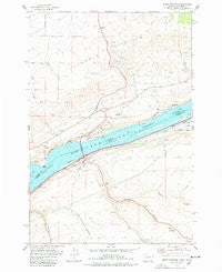 Biggs Junction Oregon Historical topographic map, 1:24000 scale, 7.5 X 7.5 Minute, Year 1977