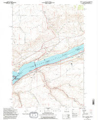 Biggs Junction Oregon Historical topographic map, 1:24000 scale, 7.5 X 7.5 Minute, Year 1994