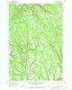 Billy Meadows Oregon Historical topographic map, 1:24000 scale, 7.5 X 7.5 Minute, Year 1967