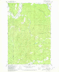 Birkenfeld Oregon Historical topographic map, 1:24000 scale, 7.5 X 7.5 Minute, Year 1979