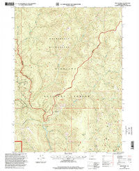 Biscuit Hill Oregon Historical topographic map, 1:24000 scale, 7.5 X 7.5 Minute, Year 1996