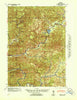 Blachly Oregon Historical topographic map, 1:62500 scale, 15 X 15 Minute, Year 1942