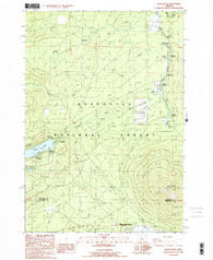 Black Butte Oregon Historical topographic map, 1:24000 scale, 7.5 X 7.5 Minute, Year 1988