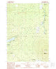 Black Butte Oregon Historical topographic map, 1:24000 scale, 7.5 X 7.5 Minute, Year 1988