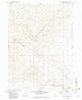 Black Rock Spring Oregon Historical topographic map, 1:24000 scale, 7.5 X 7.5 Minute, Year 1981