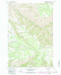 Blalock Mountain Oregon Historical topographic map, 1:24000 scale, 7.5 X 7.5 Minute, Year 1963