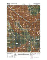 Blalock Mountain Oregon Historical topographic map, 1:24000 scale, 7.5 X 7.5 Minute, Year 2011