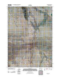 Blitzen Oregon Historical topographic map, 1:24000 scale, 7.5 X 7.5 Minute, Year 2011