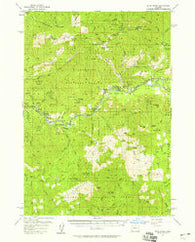 Blue River Oregon Historical topographic map, 1:62500 scale, 15 X 15 Minute, Year 1955