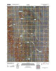 Blue Mountain Pass Oregon Historical topographic map, 1:24000 scale, 7.5 X 7.5 Minute, Year 2011