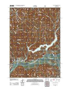 Blue River Oregon Historical topographic map, 1:24000 scale, 7.5 X 7.5 Minute, Year 2011