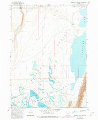 Bluejoint Lake West Oregon Historical topographic map, 1:24000 scale, 7.5 X 7.5 Minute, Year 1967