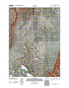Bluejoint Lake West Oregon Historical topographic map, 1:24000 scale, 7.5 X 7.5 Minute, Year 2011