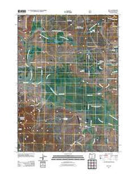 Bly Oregon Historical topographic map, 1:24000 scale, 7.5 X 7.5 Minute, Year 2011