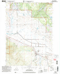 Bly Oregon Historical topographic map, 1:24000 scale, 7.5 X 7.5 Minute, Year 2004