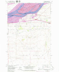 Boardman Oregon Historical topographic map, 1:24000 scale, 7.5 X 7.5 Minute, Year 1962
