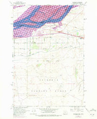 Boardman Oregon Historical topographic map, 1:24000 scale, 7.5 X 7.5 Minute, Year 1962