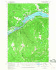 Bonneville Dam Oregon Historical topographic map, 1:62500 scale, 15 X 15 Minute, Year 1957