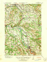 Boring Oregon Historical topographic map, 1:62500 scale, 15 X 15 Minute, Year 1940