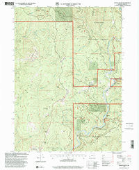 Bosley Butte Oregon Historical topographic map, 1:24000 scale, 7.5 X 7.5 Minute, Year 1998