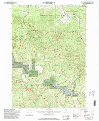 Boulder Butte Oregon Historical topographic map, 1:24000 scale, 7.5 X 7.5 Minute, Year 1995