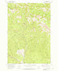Bourne Oregon Historical topographic map, 1:24000 scale, 7.5 X 7.5 Minute, Year 1972