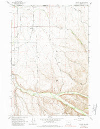 Bowlus Hill Oregon Historical topographic map, 1:24000 scale, 7.5 X 7.5 Minute, Year 1964