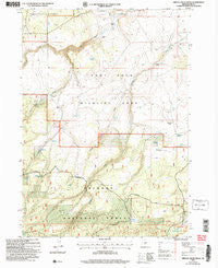 Bridge Creek Draw Oregon Historical topographic map, 1:24000 scale, 7.5 X 7.5 Minute, Year 2004