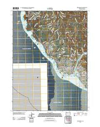 Brookings Oregon Historical topographic map, 1:24000 scale, 7.5 X 7.5 Minute, Year 2011