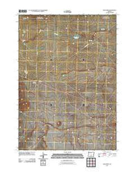 Brothers Oregon Historical topographic map, 1:24000 scale, 7.5 X 7.5 Minute, Year 2011