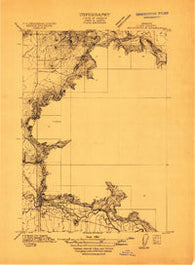 Brownsville Oregon Historical topographic map, 1:31680 scale, 7.5 X 7.5 Minute, Year 1911
