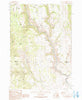 Buck Trough Spring Oregon Historical topographic map, 1:24000 scale, 7.5 X 7.5 Minute, Year 1990