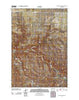 Buckhorn Canyon Oregon Historical topographic map, 1:24000 scale, 7.5 X 7.5 Minute, Year 2011