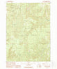Buckskin Peak Oregon Historical topographic map, 1:24000 scale, 7.5 X 7.5 Minute, Year 1989
