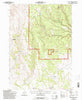 Bulger Ridge Oregon Historical topographic map, 1:24000 scale, 7.5 X 7.5 Minute, Year 1992