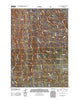 Bulger Ridge Oregon Historical topographic map, 1:24000 scale, 7.5 X 7.5 Minute, Year 2011