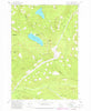 Bull Run Lake Oregon Historical topographic map, 1:24000 scale, 7.5 X 7.5 Minute, Year 1962