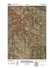 Bullock Gulch Oregon Historical topographic map, 1:24000 scale, 7.5 X 7.5 Minute, Year 2011