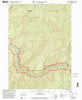 Bunker Creek Oregon Historical topographic map, 1:24000 scale, 7.5 X 7.5 Minute, Year 1998