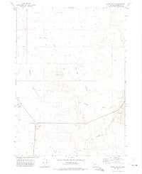 Burns Junction Oregon Historical topographic map, 1:24000 scale, 7.5 X 7.5 Minute, Year 1972