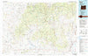Burns Oregon Historical topographic map, 1:100000 scale, 30 X 60 Minute, Year 1993