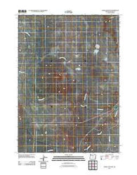 Burns Junction Oregon Historical topographic map, 1:24000 scale, 7.5 X 7.5 Minute, Year 2011