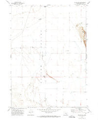 Butler Hill Oregon Historical topographic map, 1:24000 scale, 7.5 X 7.5 Minute, Year 1971