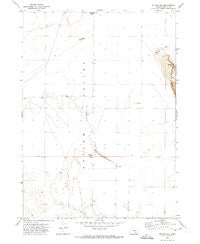 Butler Hill Oregon Historical topographic map, 1:24000 scale, 7.5 X 7.5 Minute, Year 1971
