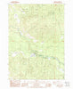 Butte Falls Oregon Historical topographic map, 1:24000 scale, 7.5 X 7.5 Minute, Year 1988