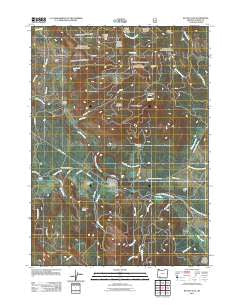 Butte Falls Oregon Historical topographic map, 1:24000 scale, 7.5 X 7.5 Minute, Year 2011